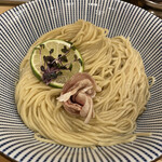 183842921 - ◎名古屋コーチン昆布水淡麗つけ麺¥900
                                  　※麺増量無料