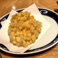江戸徳 - とうもろこしのかき揚げ