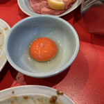 焼肉 フジサン - 追加卵