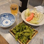 ニュー鳥正 - 山形県鶴岡産　だだ茶豆とポテトサラダ(22-09)