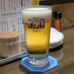 スタンドBゆきちゃん2 - スーパードライ生ビール