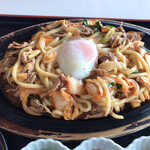 くまもと中央カントリークラブ - 豚キムチ焼きうどん