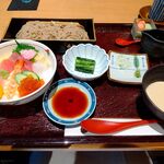 Japanese cuisine  Karatsu - からまつ御膳(散壽司)