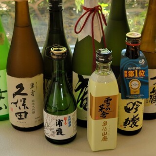 술도 청량 음료도 ◆ 조건의 일본식에 맞는 한잔을 갖추고.