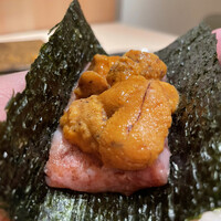 恵比寿 うしみつ - 名刺代わりの雲丹ドック