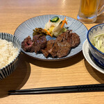 Sumiyaki Gyuu Tan Higashiyama - 牛たん定食 2013円。