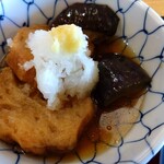 札幌白石食堂 - 仙台麩なす煮物ですってぇ〜♪130円税込