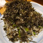 お料理 とみやま - くらげともやしの海苔和え