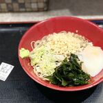 Nadai Fujisoba - 朝そば　冷たいたぬき蕎麦