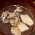 うを徳 - 2022.9 苫小牧産松茸と琵琶湖産天然うなぎのしゃぶしゃぶ