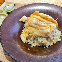 ブリル飯店 - 蟹玉たまごの炒飯 1,815円(元祖チャーシュータルト付き)