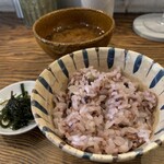 クリコロ - 五穀米と味噌汁