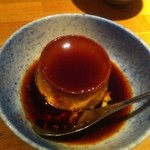 阿佐ヶ谷バードランド - コースのデザート(プリン)