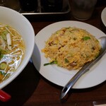 好麺 - チャーハンランチ(鶏そば)