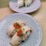 天下寿司 - 生ゲソ、生タコ