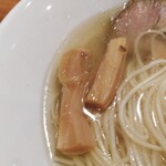 翔鶴 - この支那竹も完全な代物です。塩味やお味の濃淡、筍の硬軟が丁度良い。