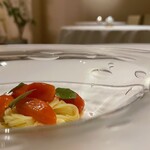 Amandier - トマトの冷製カッペリーニ