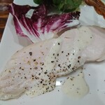 Torattoria Tsujimoto - 前菜①サラダチキン