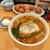 我流担々麺 竹子 - 料理写真:辛い担々麺¥800とサービスたまご
