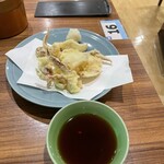 海中魚処 萬坊 - ゲソの天ぷら