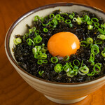 Korean seaweed egg fried rice