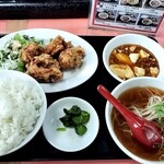 珉珉 - 鶏から揚定食