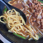 中華料理 鼎 - 麺の様子