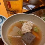 串夢鳥 琴似店 - 生ビールとお通し