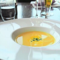 Prime42 steakhouse & sky bar - 冷製コーンポタージュ