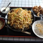 一軒餃子 - 海鮮焼きビーフン。