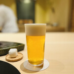 Higashi Azabu Saikoh - ◎生ビールで乾杯❗️