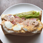 サンデリカ - ハンバーグ × エッグサラダ