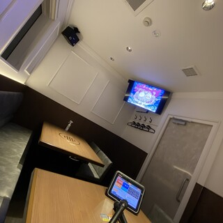 Completely soundproofed private room with Karaoke!