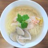 麺彩キッチン あひる食堂 - はまぐりの柚子塩らぁ麺(大盛り)