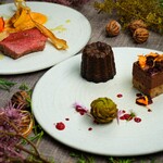 boB the garden Ginza - 3種デザート一例