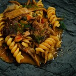 boB the garden Ginza - マグロの頬肉と3種キノコのボスカイオーラ　フリッジ