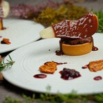 boB the garden Ginza - 洋梨コンポートと生チョコのベルエレーヌ