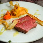 boB the garden Ginza - 黒毛和牛ロメスコソース