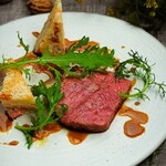 boB the garden Ginza - 松阪牛イチボ　フォンドボーソース