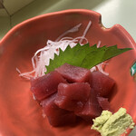 鯉とうなぎのまるます家 - マグロぶつ切り