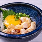 chicken sashimi yukhoe