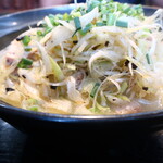 麺酒房 龍安 - バカうまネギ塩（大盛）