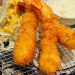 卓 - エビフライその２