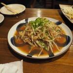 卓 - 豚もやし炒めその１