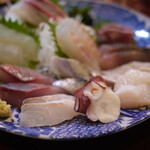 輕鬆的大眾居酒屋Ajihē - お刺身盛り合わせ七点盛り二人前