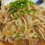 卓 - 豚もやし炒めその４