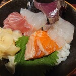 Wasabi Izakaya Anagura - 海鮮丼セット￥980