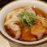 麺屋 さすけ - 海老雲呑醤油そば(¥1,250)