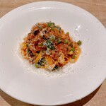 クラッティーニ - クラッティーニのミートソース　タリアテッレ