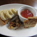 VEGAN CAFE 喜雨 - デザート～有機バナナタルト